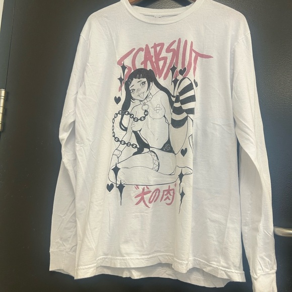 American Aparrel Anime men’s L graphic tee- great used condition - Picture 4 of 13